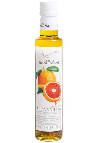 Terre Francescane Orange Flavor Olive Oil Condiment 8.5 oz